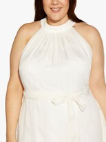 Thumbnail for your product : Adrianna Papell Plus Size Geometric Print Maxi Dress, Ivory