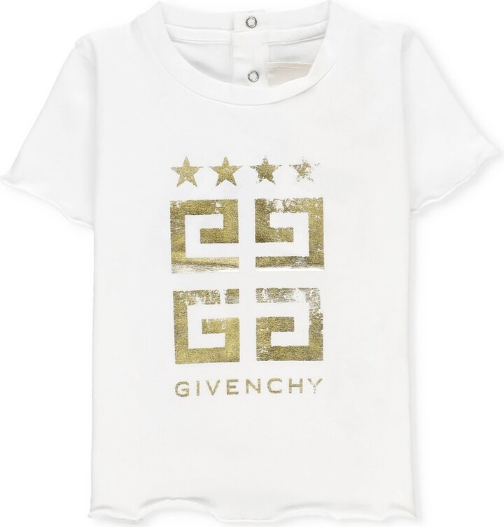 Givenchy Kids 4G-Printed Crewneck T-Shirt