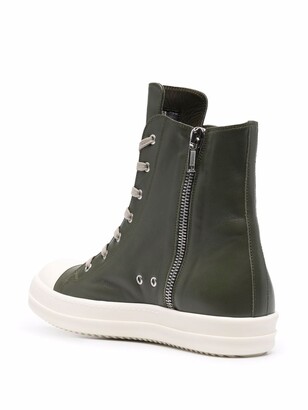Rick Owens Ankle Lace-Up Sneakers