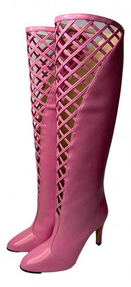 gucci pink boots
