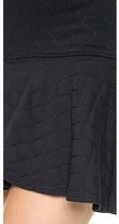 Thumbnail for your product : David Lerner Quilted Flounce Skirt