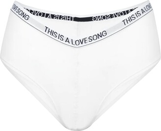This is a Love Song Boy Briefs White - ShopStyle Girls' Underwear