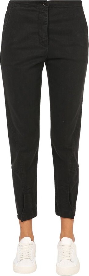 Aspesi Frank Straight Leg Cropped Pants