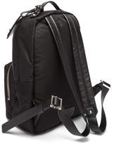 Thumbnail for your product : Valentino Leather-trimmed Backpack - Mens - Black