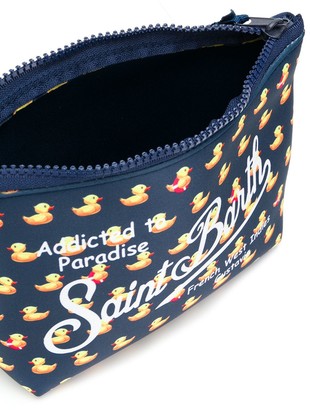 MC2 Saint Barth Duck Print Logo Wash Bag