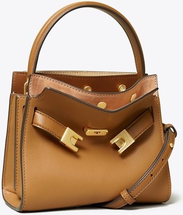 Tory Burch Lee Radziwill double tote bag - ShopStyle