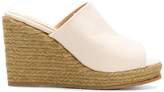 Thumbnail for your product : Castaner snakeskin-effect mule wedges