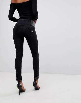 Freddy Wr.up High Waist Skinny Jean With Double Zip Detail