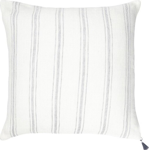 Anaya GreyPetiteStripeLinenPillow20x2020x20PillowCoverOnly