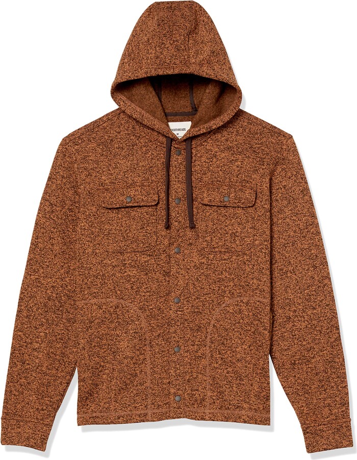 Goodthreads Amazon Brand Men's Sherpa Lined Long-Sleeve Flannel Shirt Jacket  - ShopStyle