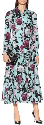 Erdem Josianne floral cotton-poplin dress