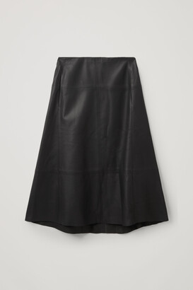 Leather A Line Skirt | Shop the world’s largest collection of fashion