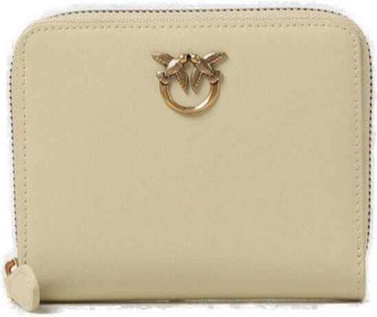 Pinko Logo Plaque Zip-around Wallet