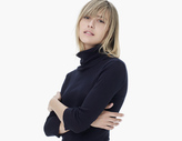 Thumbnail for your product : James Perse Cotton Cashmere Rib Turtleneck