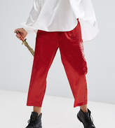 Thumbnail for your product : Reclaimed Vintage Inspired Relaxed Pants In Stripe