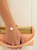 Thumbnail for your product : Mizuki Gold, Diamond And Pearl Cuff Bracelet - Womens - Pearl