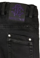 Thumbnail for your product : Roberto Cavalli Stretch Cotton Gabardine Jeans