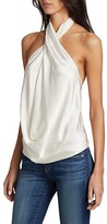 Thumbnail for your product : Ramy Brook Harriet Convertible Stretch-Silk Top