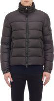 Thumbnail for your product : Moncler Channel-Quilted Hooded Puffer Jacket-Black