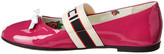 Thumbnail for your product : Gucci Patent Ballerina Flat
