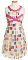 Thumbnail for your product : Armani Junior Chiffon Overlay Print Dress (Big Girls)