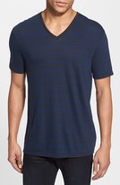 Thumbnail for your product : John Varvatos Stripe V-Neck T-Shirt