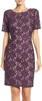 Thumbnail for your product : Adrianna Papell Women's Floral Lace Sheath Dress