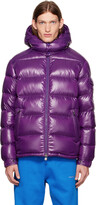 Thumbnail for your product : Moncler Purple Maya Down Jacket