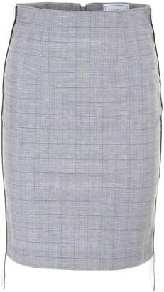Couture Forte Midi Skirt With Logo