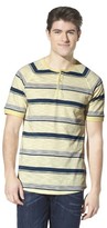 Thumbnail for your product : Mossimo Men's Short Sleeve Striped Henley