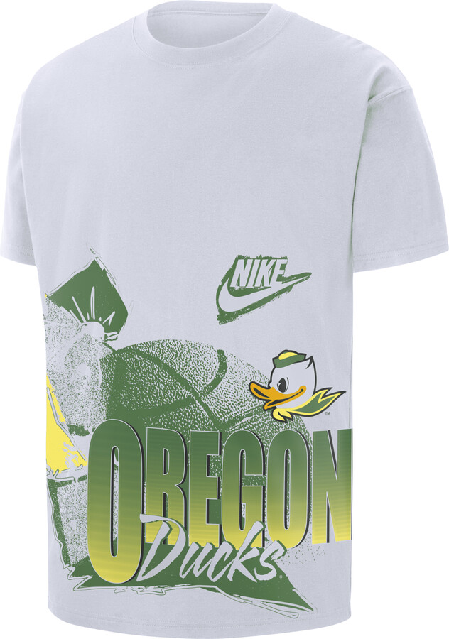 Nike Men's College (Oregon) Max90 T-Shirt in White - ShopStyle