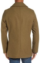 Thumbnail for your product : Schott NYC Men's Slim Fit Wool Blend Peacoat