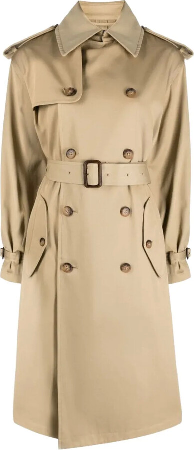 Polo Ralph Lauren Double-Breasted Belted Trench Coat