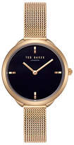Thumbnail for your product : Ted Baker Elena Goldtone Stainless Steel Mesh Bracelet Watch