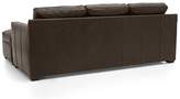 Thumbnail for your product : Crate & Barrel Davis Leather Right Arm 3-Seat Lounger