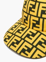 Thumbnail for your product : Fendi Ff-monogram Canvas Baseball Cap - Yellow Multi