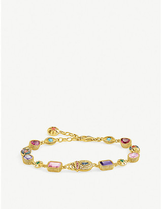 Thomas Sabo Lucky Charms 18ct yellow gold-plated bracelet