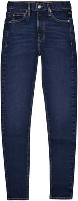Topshop Indigo Jamie Jeans 32-Inch Leg