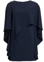 Thumbnail for your product : Halston Flowy Sleeve Boatneck Shift Dress