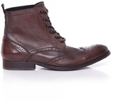 Thumbnail for your product : Hudson Men's H by Angus Washed Brogue Boots
