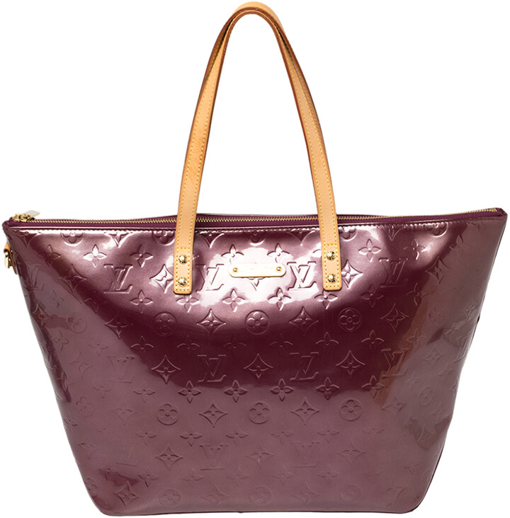 Louis Vuitton Violette Monogram Vernis Bellevue GM Bag - ShopStyle