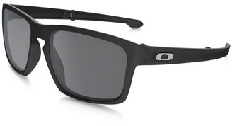 Oakley Men's Sliver F Polarized Iridium Rectangular Sunglasses