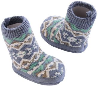 Carter's Baby Boy Knit-In Slipper Sock Crib Shoes