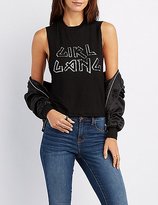 Thumbnail for your product : Charlotte Russe Girl Gang Graphic Tee