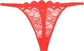 Thumbnail for your product : Heidi Klum Intimates Lace Low-rise Thong