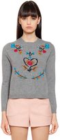 Red Valentino Pull-Over En Laine 