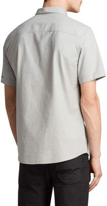 AllSaints Men's Huntingdon Short Sleeve Shirt
