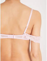 Thumbnail for your product : PAMELA LOVES COCO DE MER Ladysmith lace half-open bra