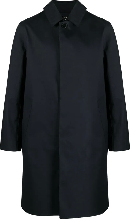 MACKINTOSH Single-Breasted Cotton Trench Coat