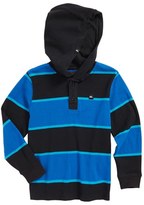 Thumbnail for your product : Quiksilver 'Rock Dock' Stripe Hoodie (Big Boys)